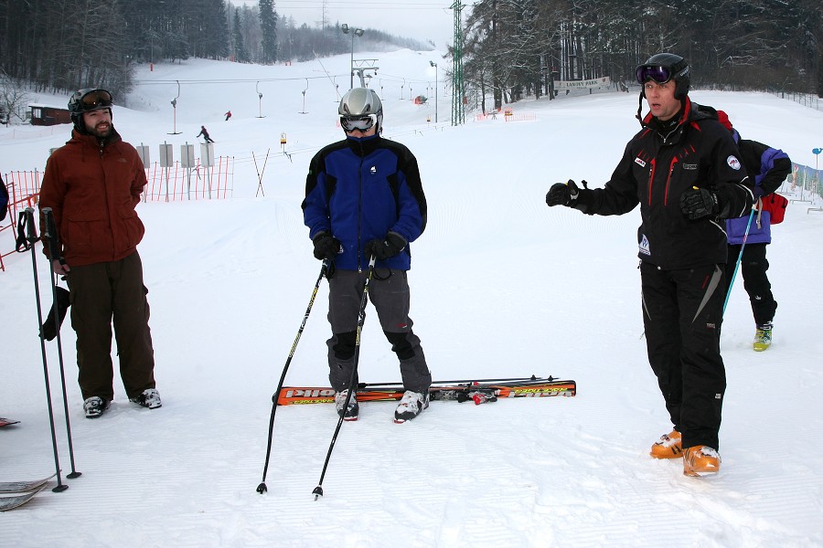 Kurz instruktorů lyžařské školy