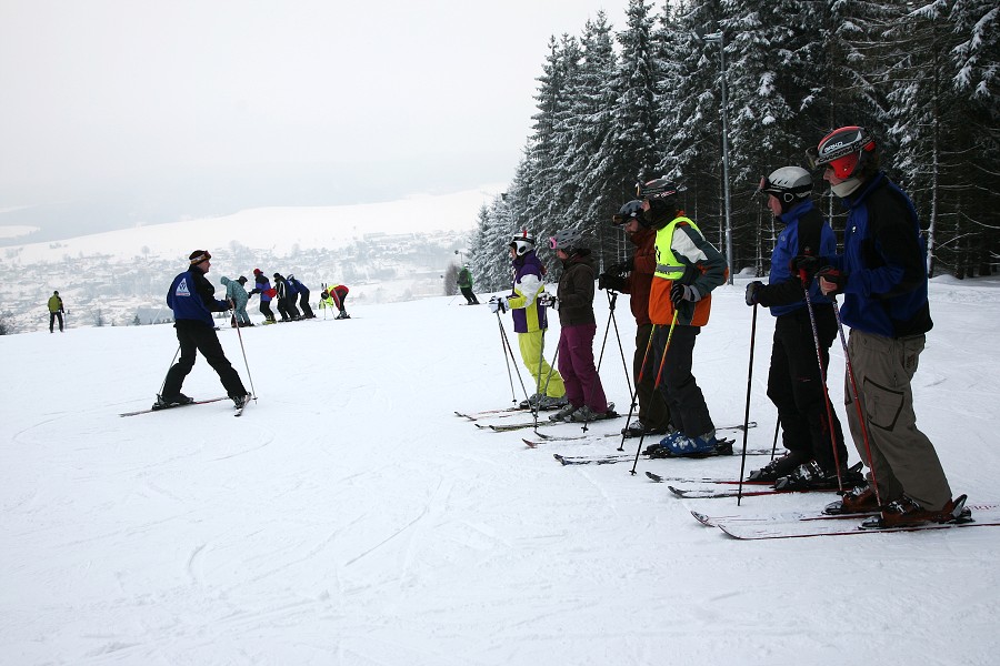 Kurz instruktorů lyžařské školy