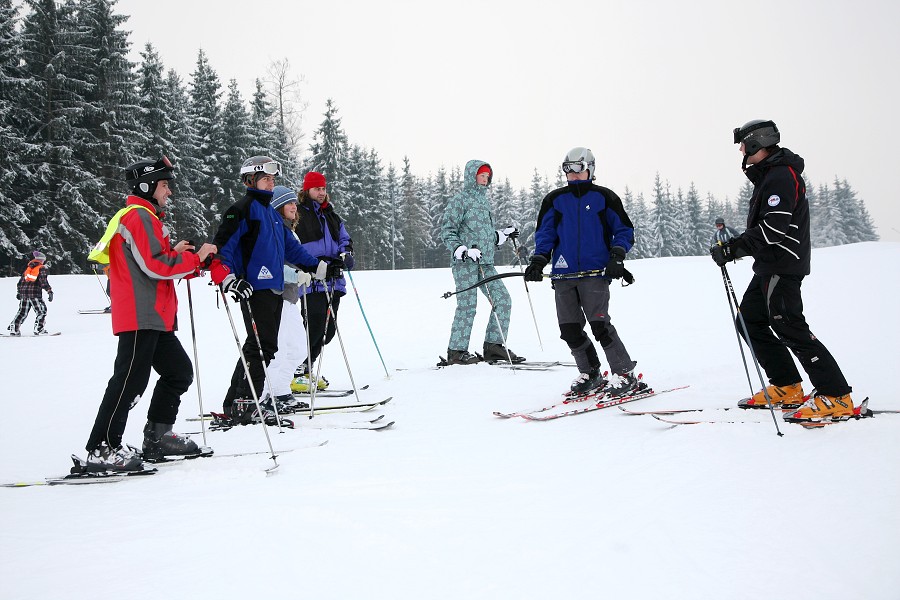 Kurz instruktorů lyžařské školy