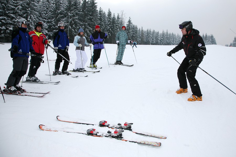 Kurz instruktorů lyžařské školy
