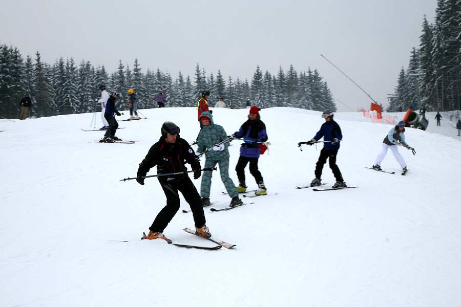 Kurz instruktorů lyžařské školy