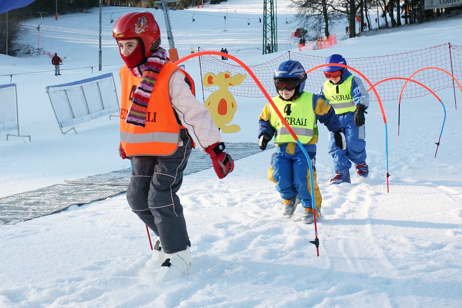 Lyžařská škola leden 2011