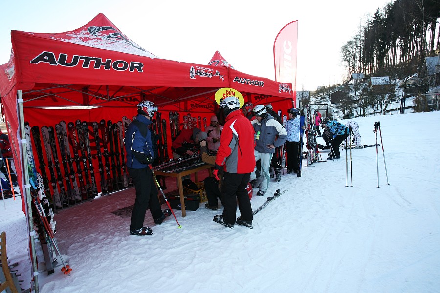 Lyžařská škola leden 2011