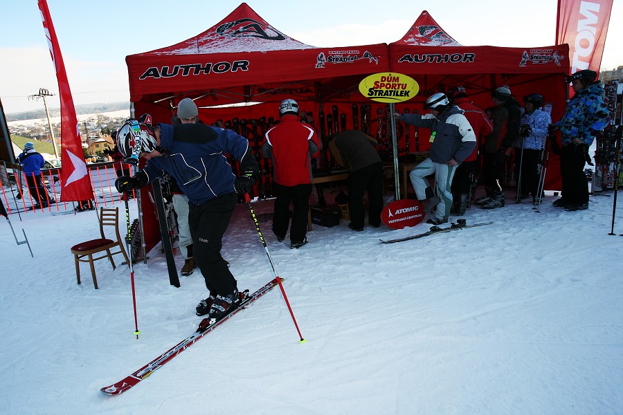 Lyžařská škola leden 2011