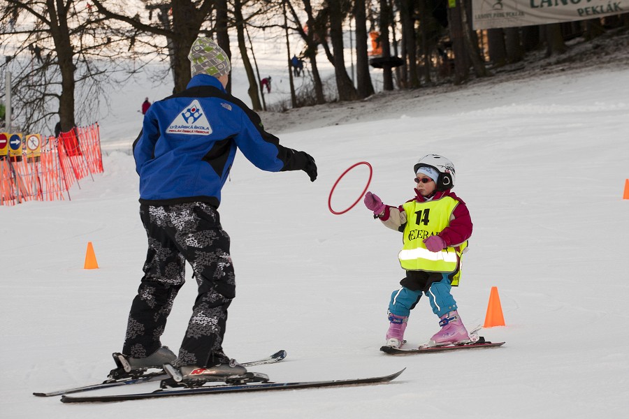 Lyžařská škola leden 2011