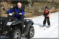 Motoskij�ring za �ta�kolou Honzy Betlacha